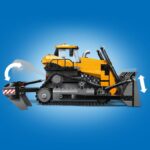 LEGO City 60466 Gelber Bulldozer Mit Frontlader 3