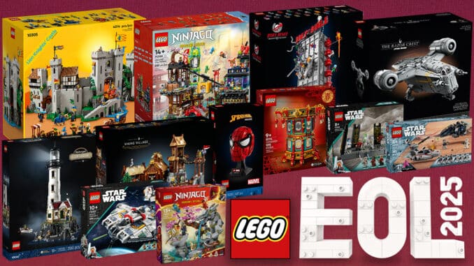 LEGO Eol 2025 End Of Life
