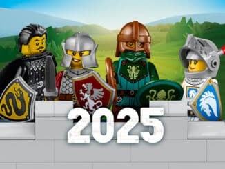 LEGO Castle 2025 Ritter Minifiguren Krake Greif Schlange Pferd