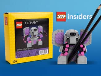 LEGO Insiders Elephant With Pencils 01