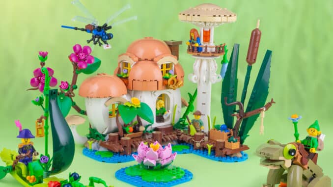 LEGO Mushroom Haven Bricklink Designer Program Series 8