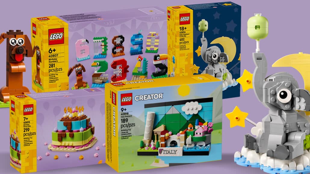 LEGO Sonstige Neuheiten 2025 Italien Postkarte