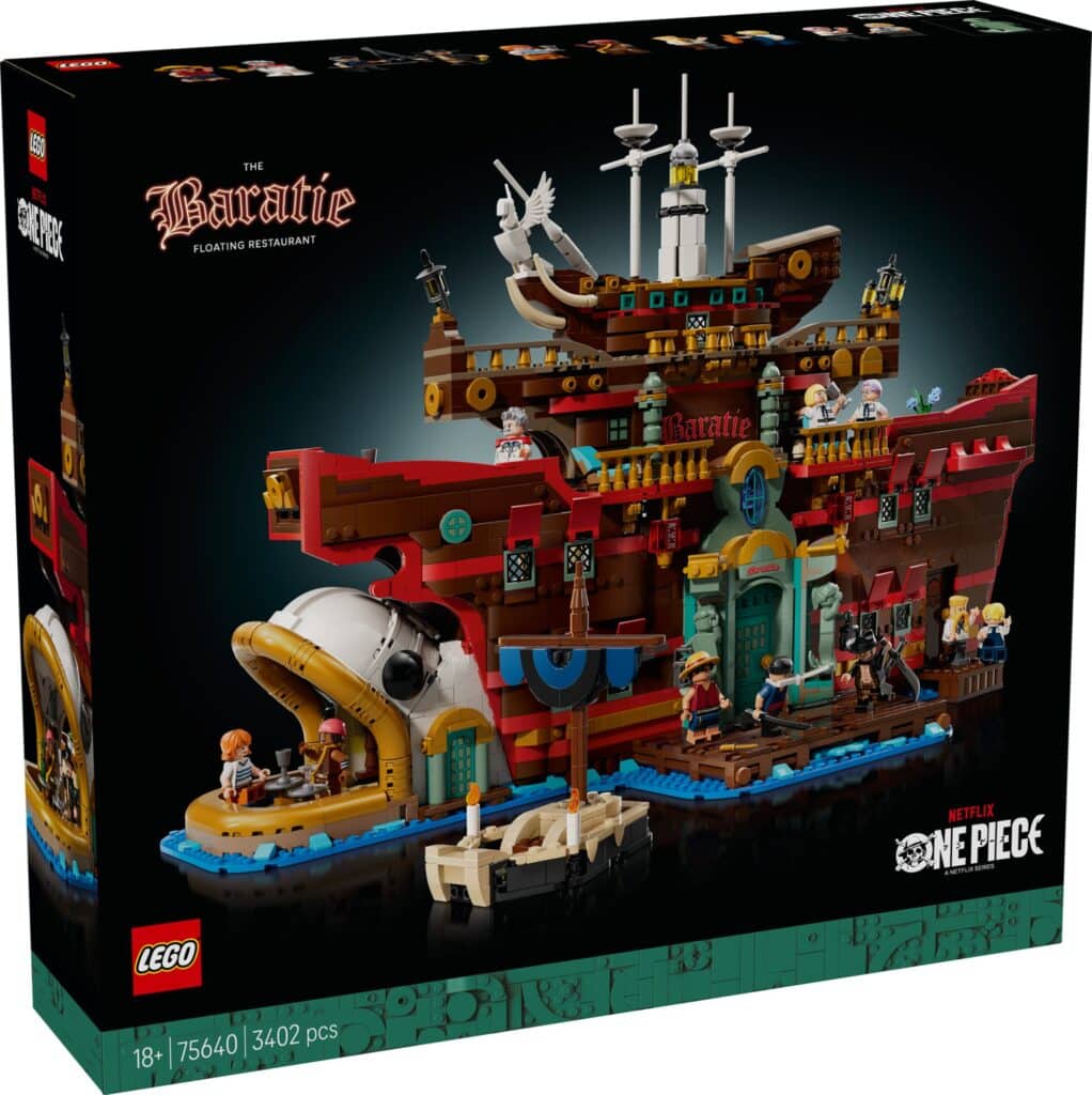 LEGO One Piece 75640 Baratie Das Schwimmende Restaurant Box