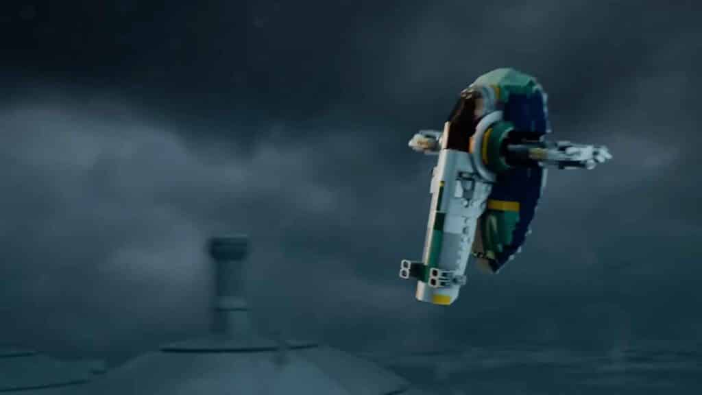 LEGO Star Wars 75433 Jango Fetts Raumschiff Slave 1 (9)