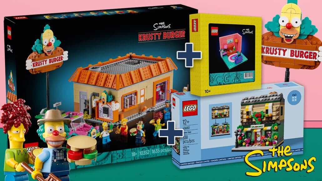 LEGO 10352 The Simpsons Krusty Burger Update LEGO 10352 The Simpsons Krusty Burger Update