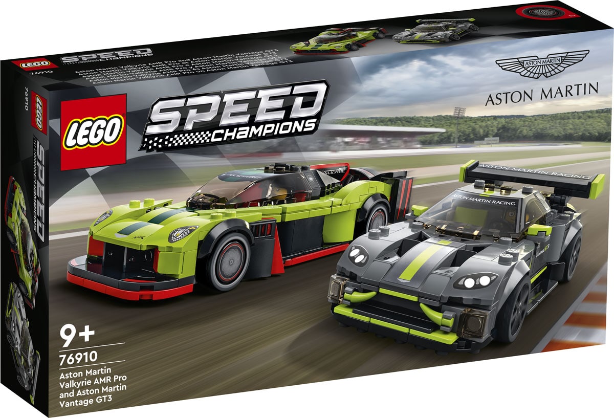 LEGO Speed Champions 76910 Aston Martin Doppelpack (2)