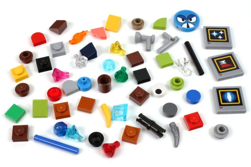 52 # Lego Kugel 1x1 Weiss 5 Stück 