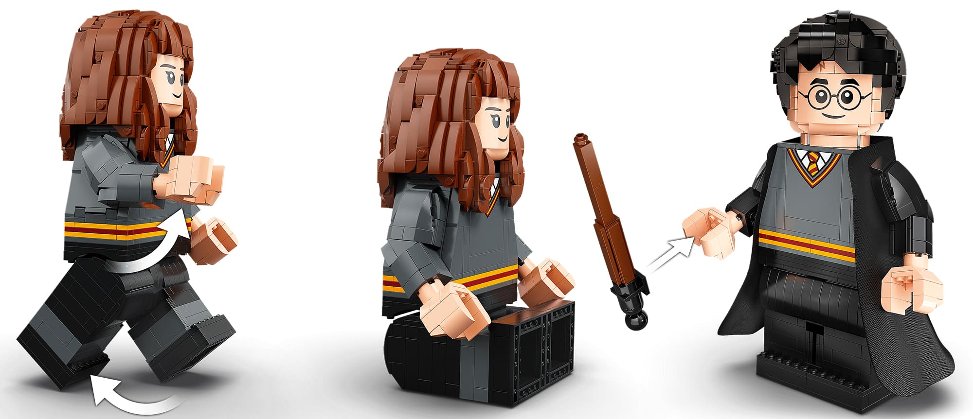 Baubare LEGO Minifiguren Beweglichkeit
