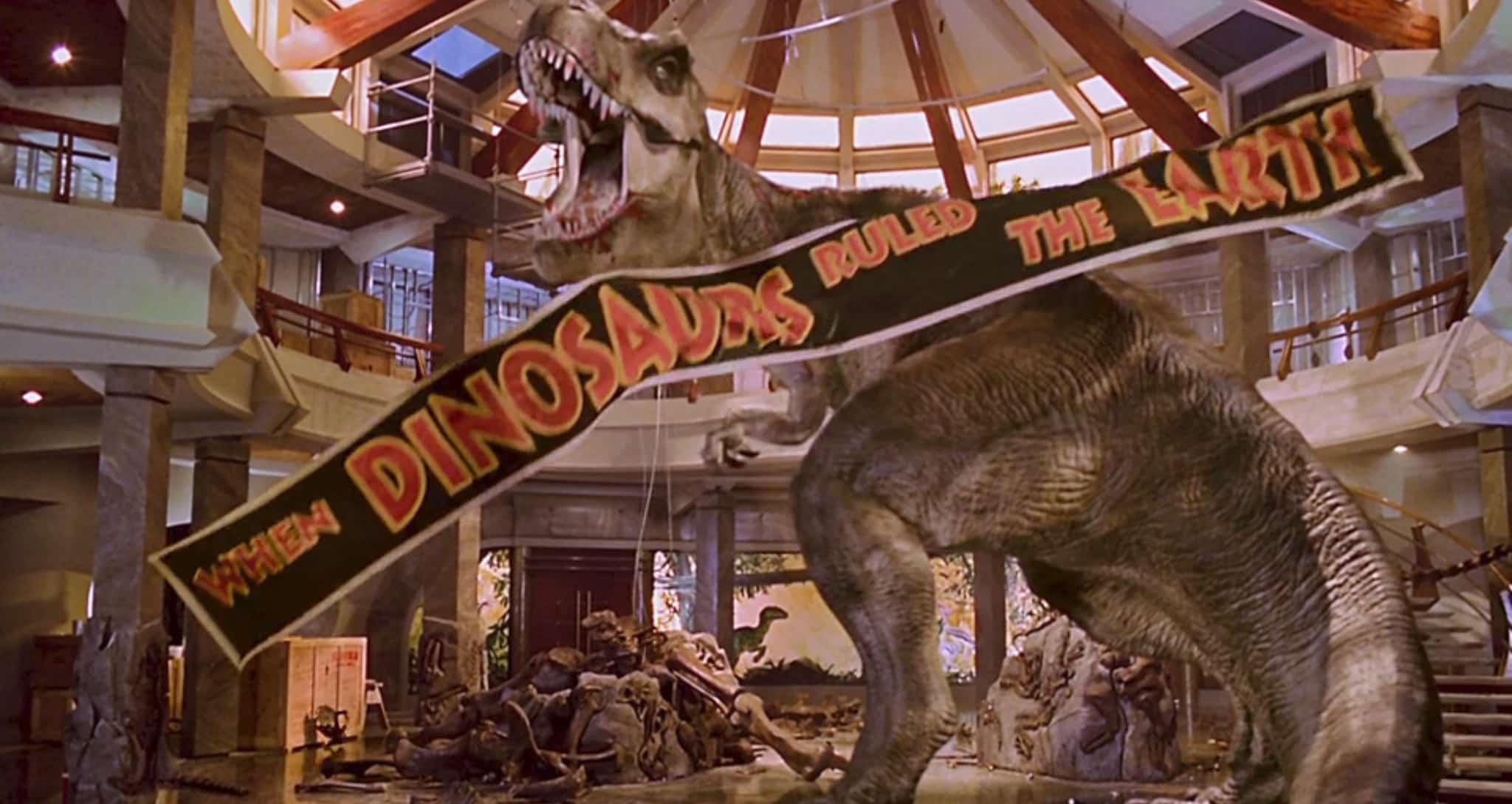 Jurassic Park T Rex Besucherzentrum
