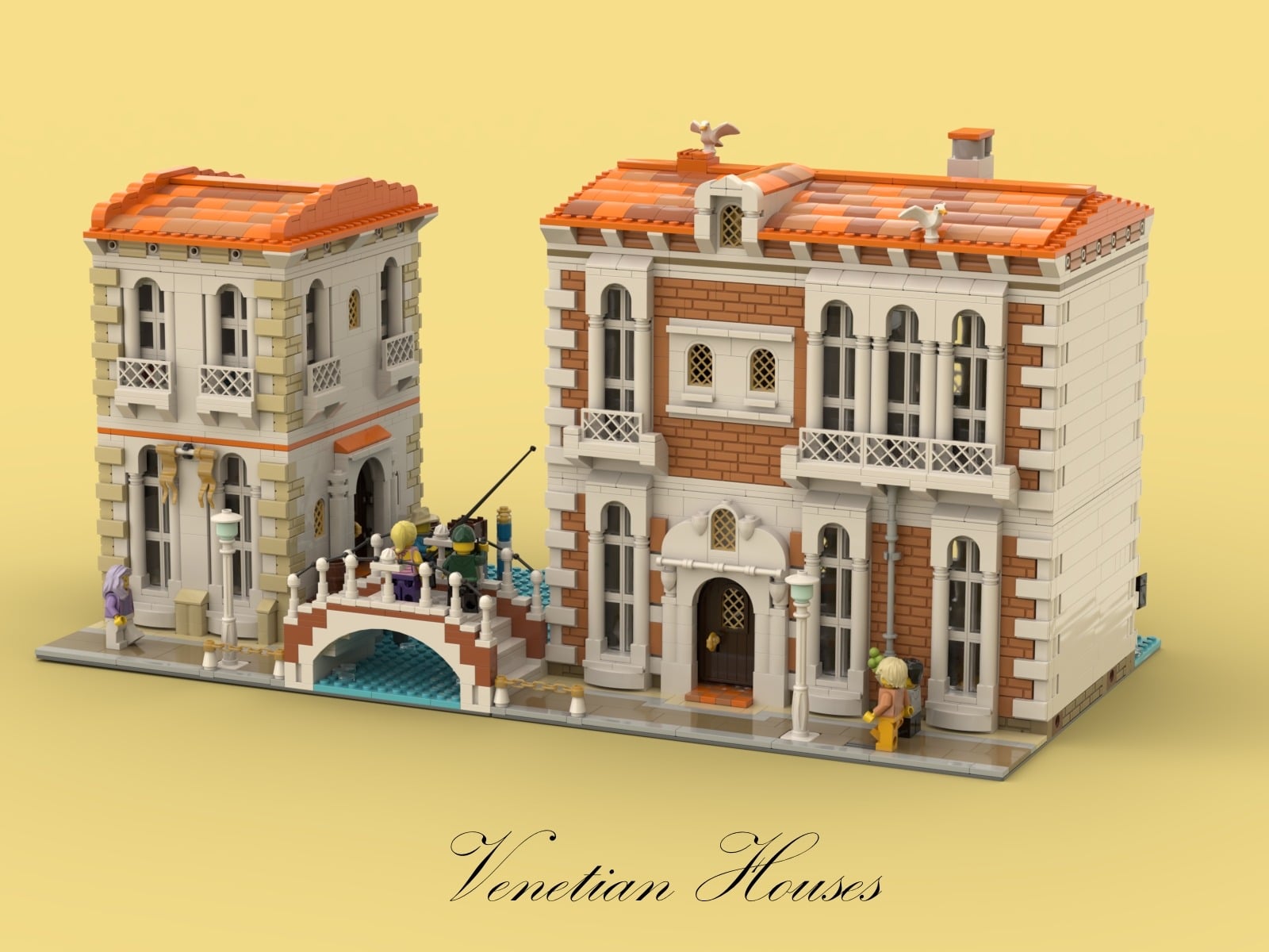 Bricklink Designer Program R2 Venetian Houses 1