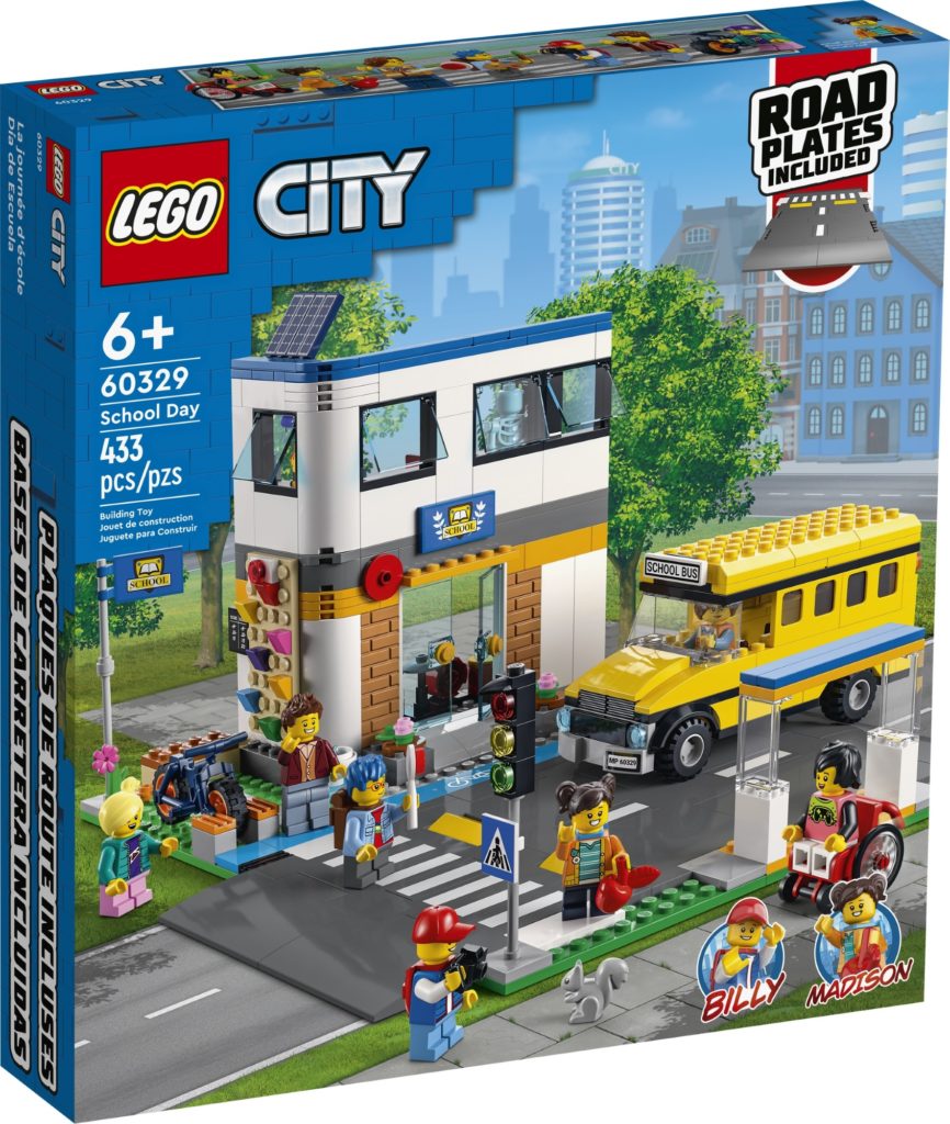 LEGO 60329 Schule Mit Schulbus 8