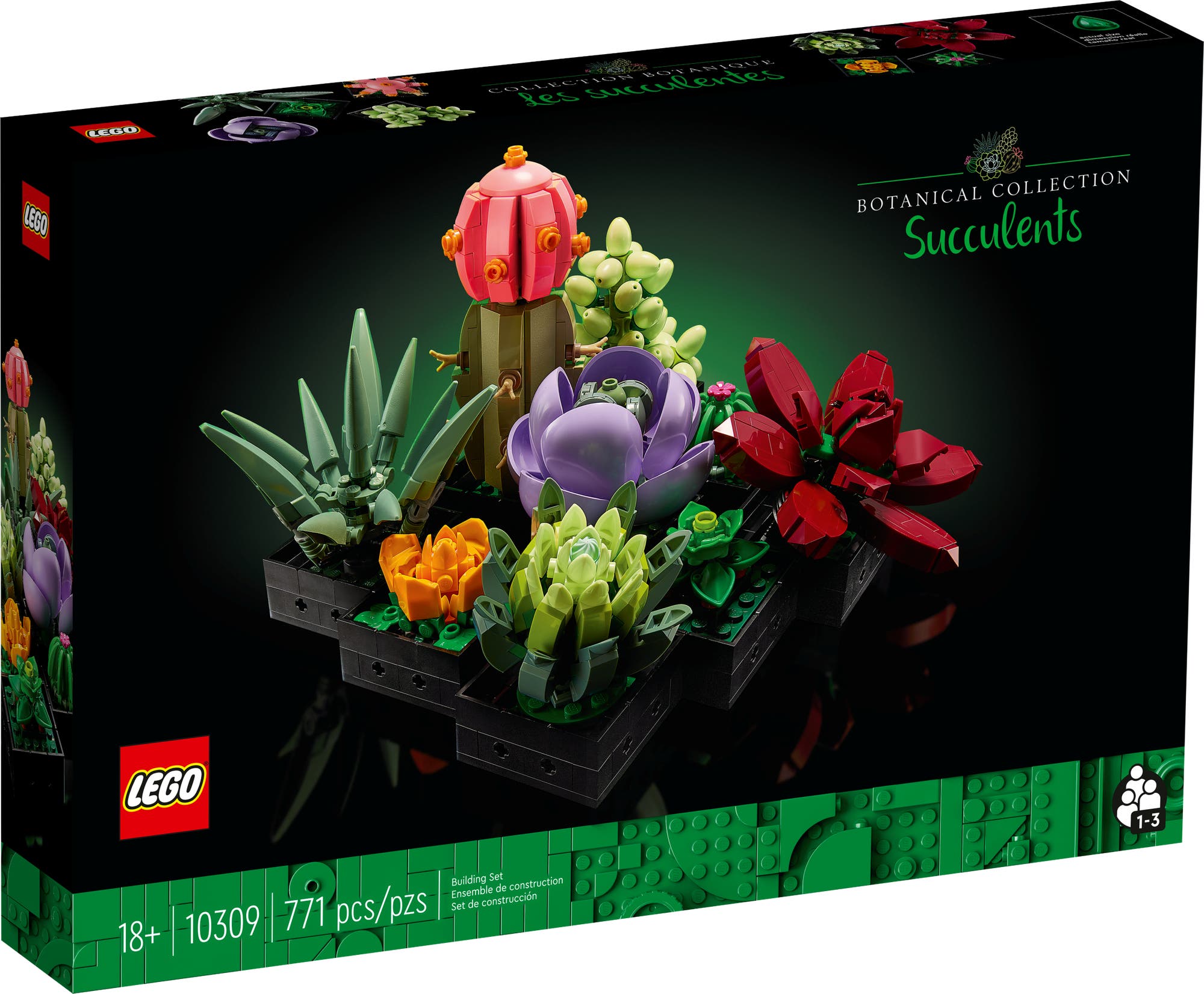 LEGO Botanical Collection Bonsai, Blumenstrauß und mehr