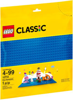 LEGO 10714 Blaue Bauplatte