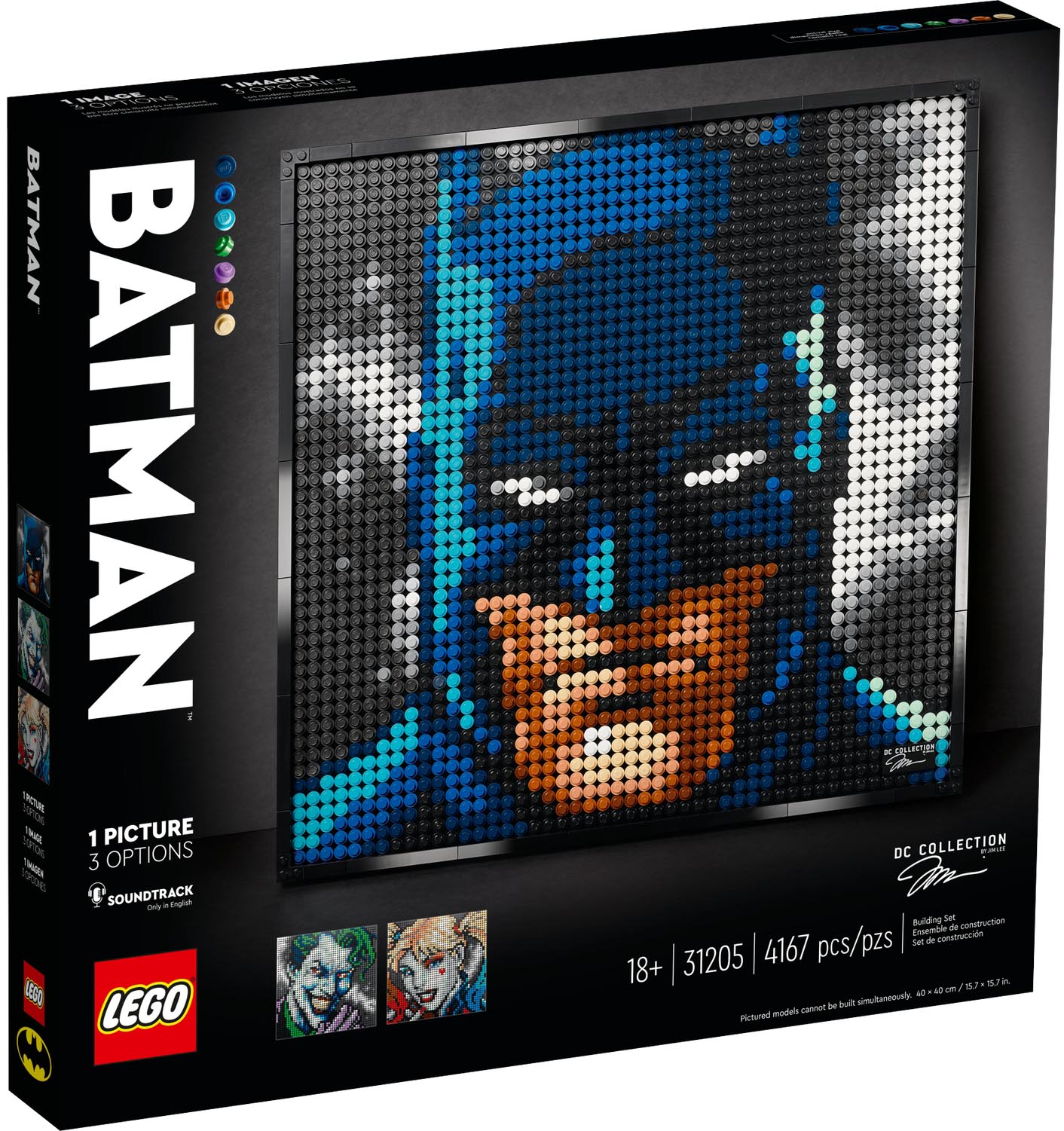 LEGO Art 31205 Jim Lee Batman Collection offiziell vorgestellt