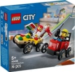 LEGO 60458 Pizzalieferwagen vs. Löschauto
