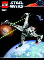 LEGO 6208 B-Wing Fighter