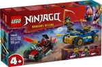LEGO 71840 Action-Autorennen: Rogue vs. Drix