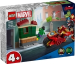 LEGO 76287 Iron Man mit Bike und der Hulk