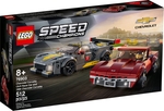 LEGO 76903 Chevrolet Corvette C8.R & 1968 Chevrolet Corvette